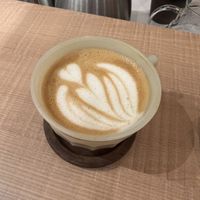 Flatwhite on oatmilk  at Mato Café in Rio De Janeiro