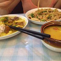 lunch for 120 HKD at Popular Vegetarian in Hong Kong Island