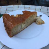 pear cake  at Heller's Vegetarisches Restaurant & Cafe in Mannheim