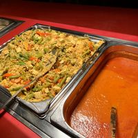 german paella at Heller's Vegetarisches Restaurant & Cafe in Mannheim