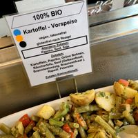 label — excellent at Heller's Vegetarisches Restaurant & Cafe in Mannheim