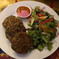 latkes at Nagila in Jerusalem