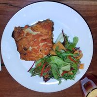 Vegan Lasagna at Nagila in Jerusalem