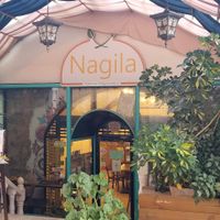 Outside at Nagila in Jerusalem