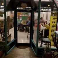 Looking in at Nagila in Jerusalem