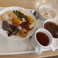 Buffet Selection. at Bijas Vegetarian 一念素食 in Hong Kong Island