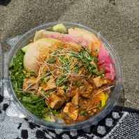 Tofu poke bowl!   at Pineapple Express | Hawaiian Plate Lunch  in Eureka