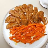 Affettato di seitan fumè e carote at KORA - Bistrot Vegetale in Cuneo