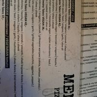 Menu, sorry bad picture at Podgrzany Talerz in Szczecin