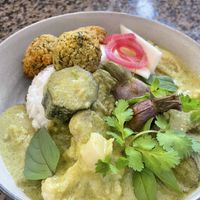 Green curry   at Le Monde à l'endroit |  The World the Right Way Up in Saint-malo