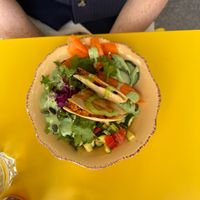 Bol de Tortilla 🌮🥗 at Le Monde à l'endroit |  The World the Right Way Up in Saint-malo