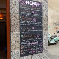 Today's menu! at Le Monde à l'endroit |  The World the Right Way Up in Saint-malo