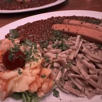 vegan supper  at Hemperium in Ulm