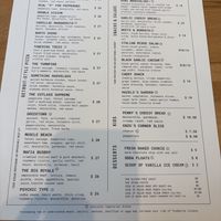 Menu  at Ruse Crust Collective Slabtown in Portland