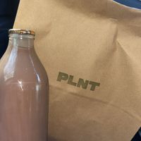 Oat chocolate milkshake   at PLNT in Manchester