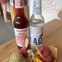 Ice cream and drinks   at iceDate - Amalienstt in Munich