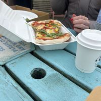 Veggie supreme pizzaa  at Beach Box Wadebridge in Wadebridge