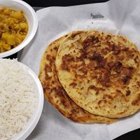 Not quite the combo at Taj Chaat House in Irving