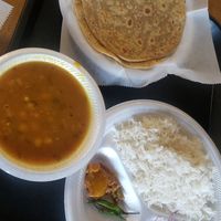 Chana masala at Taj Chaat House in Irving