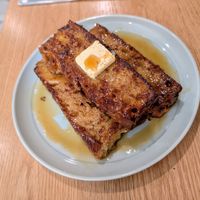 French toast at Abby and the Black Cat in Columbus