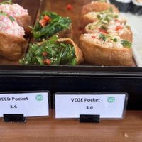 Vegan marked  at NORI TABLE - The Tannery in Christchurch