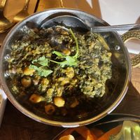Chana saag  at Annapurna Cafe in Seattle
