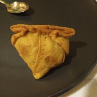 Samosa at Annapurna Cafe in Seattle