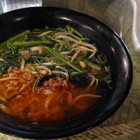 Khao soi at Reunion Cafe Luang Prabang in Luang Prabang