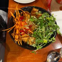 Tofu teriyaki donburi at Rasa Restaurant in Lichfield in Lichfield