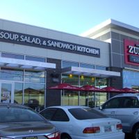 Outside at Cafe Zupas in Lehi