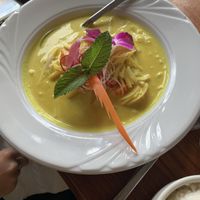 yellow curry  at Thai Village in American Fork