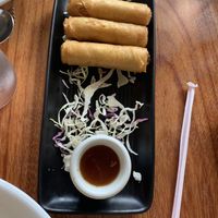 deep fried spring rolls  at Thai Village in American Fork
