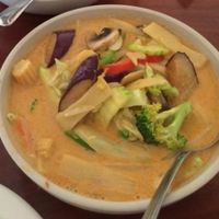 Massaman and panang curries at Thai Village in American Fork
