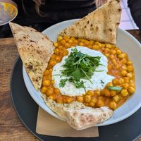 Channa masala at Fox William Coffee Shop & Cafe in Fort William