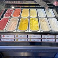 Sorbet selection  at Nyhavn 40 Kastbergs Is in Koebenhavn