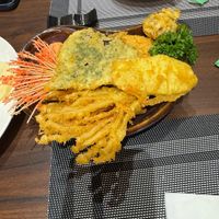 Tempura các loại rau củ at Nhà hàng chay Vô Úy | Vo Uy Vegetarian Restaurant in Ho Chi Minh City