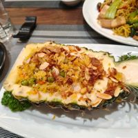 Cơm trái thơm ngon, nhiều rau củ at Nhà hàng chay Vô Úy | Vo Uy Vegetarian Restaurant in Ho Chi Minh City