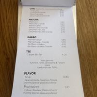 menu  at TUTTO BERNY in Oberoesterreich