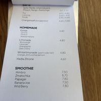 menu  at TUTTO BERNY in Oberoesterreich