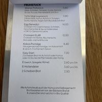 menu  at TUTTO BERNY in Oberoesterreich