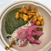 Build a bowl  at Rasa Indian Grub in Houston