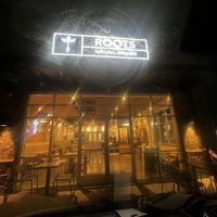 Entrance  at Roots Natural Kitchen in Harrisonburg