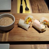 summer rolls at Bi Nevi Deli in Istanbul