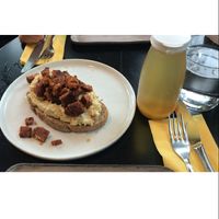 hummus  at Bi Nevi Deli in Istanbul