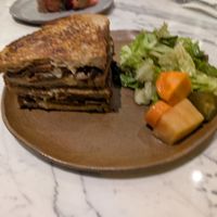 Pastrami sandwich at Bi Nevi Deli in Istanbul