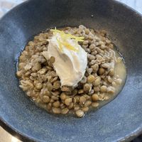 Green lentil soup  at Bi Nevi Deli in Istanbul