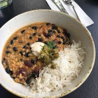 Chilli Sin Carne  at Bi Nevi Deli in Istanbul