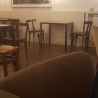 The interor (outside seeting available) at Genuino in Trieste