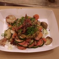 Vegan option at Genuino in Trieste