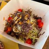 Vegan salad  at Genuino in Trieste